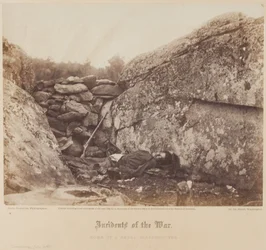 Hogar de un Francotirador Rebelde, Gettysburg, Julio