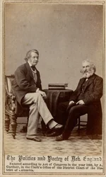 La política y la poesía de Nueva Inglaterra,1863 (foto)
