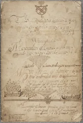 Diario de Alexander Gillespie, 1662-85