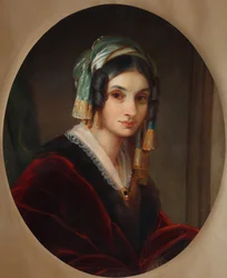 Retrato de Alexandra Smirnova-Rosset
