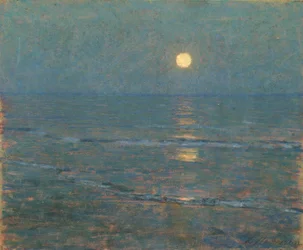 Moonlight, c.1892 (pastel sobre papel y cartón))