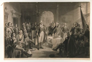 Washington y sus generales