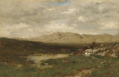 Vista en el condado de Kerry, ca. 1875