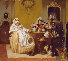 Té de la tarde, 1866