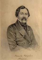 Retrato del Pintor Vasily Fyodorovich Georg Wilhelm Timm 1820-1895