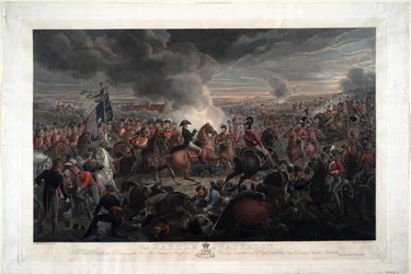 La batalla de Waterloo