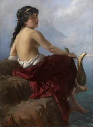 Safo en el acantilado de Lefkada, 1889