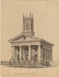 Sinagoga judía, N.Y.