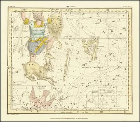 1822 - Alexander Jamieson - Orion, Psaltriem Georgii, Sceptrum Brandenburgium, Lepus y Columba Noachi