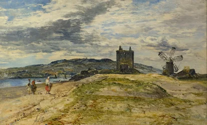 Castillo de Broughty, c.1860
