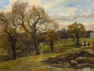 Bosque de Cadzow, c.1860