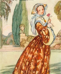 Ana Bolena, c1507-1536. esposa y consorte de Enrique VIII, madre de la Reina Isabel I, 1937