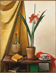 Bodegón III con amarilis