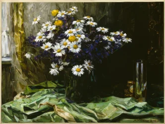 A. Köster, Bodegón de flores