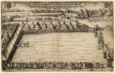 Los ballesteros en Múnich, 1599