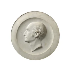 Retrato de perfil del Reverendo Dr. Henry Wellesley, 1856
