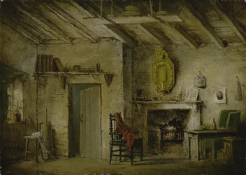 La cabaña de los decanos, diseño de escenario para 