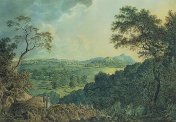 Vista de Edimburgo desde la Colina Corstorphine