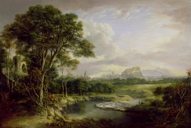 Vista de la ciudad de Edimburgo, c.1822