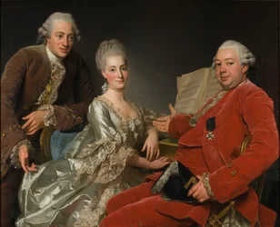 John Jennings, su Hermano y Cuñada, 1769