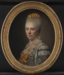 Retrato de Mme Antoinette-Louise Issard-Lacour, casada con Ch. A. Bourlet de Vauxelles