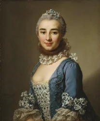 Dama desconocida, posiblemente Madame Deshanges
