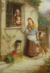 De vuelta del mercado