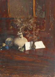 Naturaleza muerta con cardos