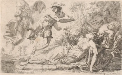 Perseo y la Medusa durmiente, 1774