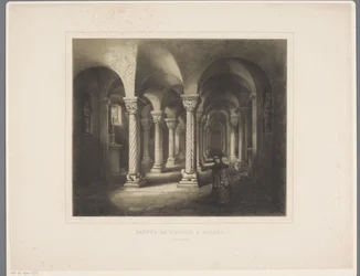 Cripta de la iglesia abacial de Rolduc Crypt de l