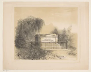 Tumba de Andries Jan Jacob baron des Tombe