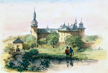 Castillo Geulle (Alexander Schaepkens, c. 1840)