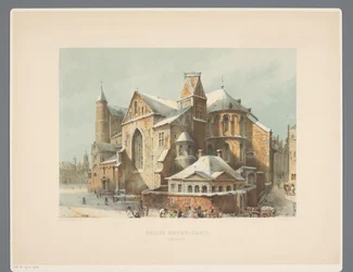 Onze-Lieve-Vrouwe-Basiliek te Maastricht Iglesia de Nuestra Señora, en Maestricht (título sobre objeto) Monumentos antiguos de arquitectura desde el siglo XI hasta el siglo XIII en Limburg (título de la serie)