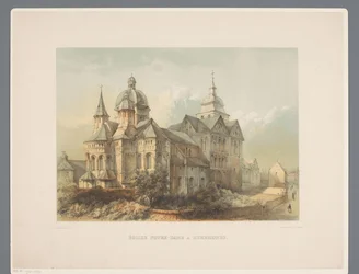 Onze Lieve Vrouwe Munsterkerk te Roermond Iglesia de Nuestra Señora en Roermonde (título sobre objeto) Monumentos antiguos de arquitectura desde el siglo XI hasta el siglo XIII en Limburg (título de la serie)