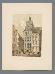 Antiguo ayuntamiento de Maastricht Ancien Hôtel-de-ville (título sobre el objeto) Monumentos de Maastricht (título de la serie)