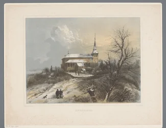 Iglesia de San Lamberto en Kerkrade Kerkrade (título sobre objeto) Rolduc et ses environs (título de la serie)