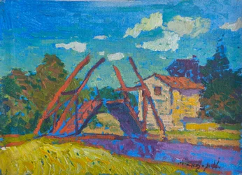 El animado puente del canal