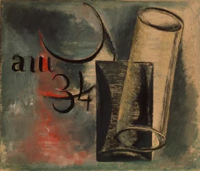 Composición con cuerpos geométricos, 1934