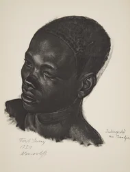 Ialingede, raza Mandja. (Fort Lamy), de Dessins et Peintures d