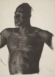 Sara le Pisteur (Bahr Ouandja), de Dessins et Peintures d