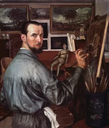 Autorretrato, 1917