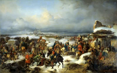 La captura de la fortaleza prusiana de Kolberg el 16 de diciembre de 1761, 1852