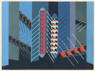 Diseño escénico del portafolio Décors de Théâtre, 1930