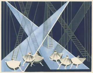 Diseño escénico del portafolio Décors de Théâtre, 1930