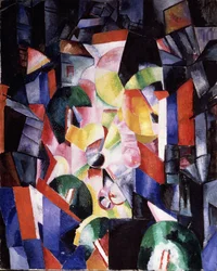La ciudad de noche, 1915