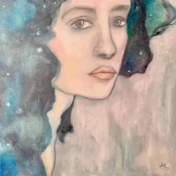 Retrato de una mujer cósmica