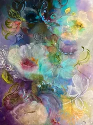 Abstracto floral de ensueño
