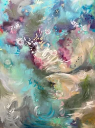 Flujo floral etéreo