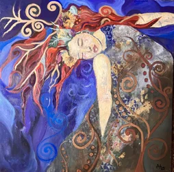 Sereno sueño floral