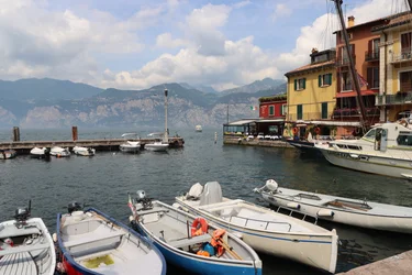 el puerto de Malcesine